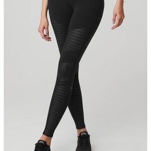ALO Yoga Black Moto Leggings
